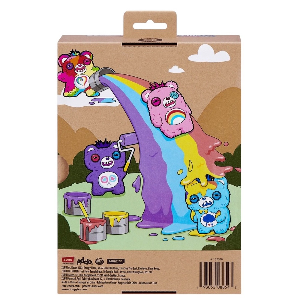 Fuggler/Care Bears/9 inch/Togetherness Bear/Ugly Monster Stuffed Animal/ZURU - Picture 4 of 7